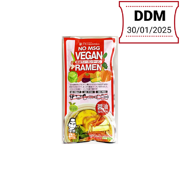 Tallarines Ramen Salsa Vegetal Soy 236G DDM 30/01/2025