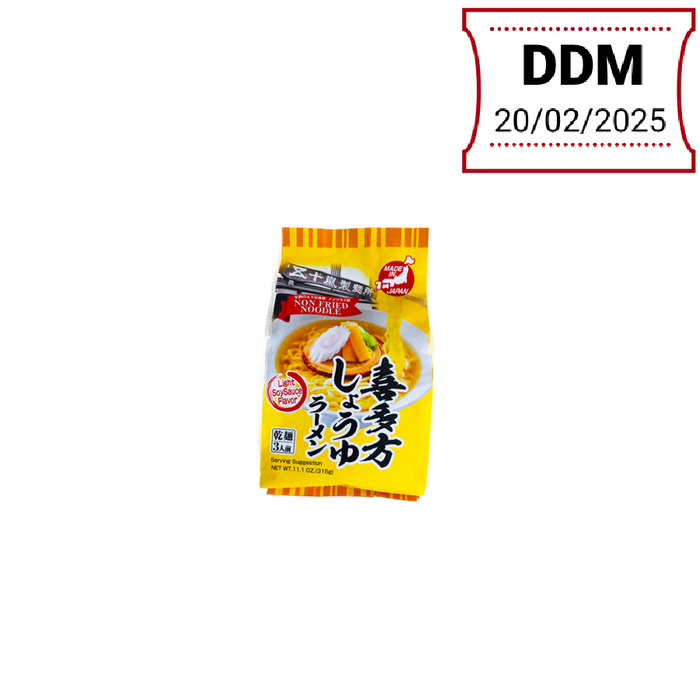 五十嵐製麺 喜多方ラーメン醤油 315g  DDM 20/02/2025