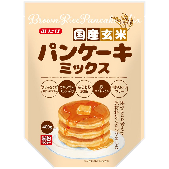 Mitake - Kokusan braune Reispfannkuchen 400g