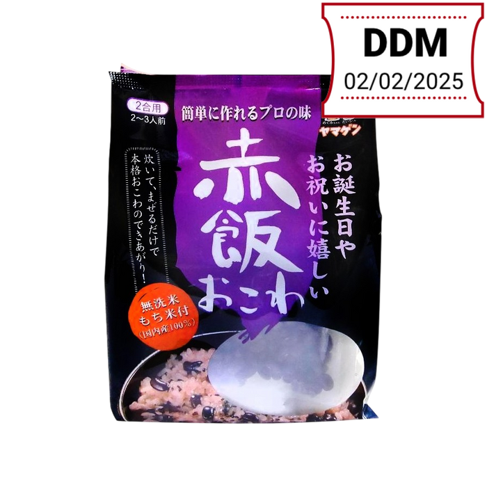 Yamagen - Sekhan Rice with Red Beans 420g  DDM 02/02/2025