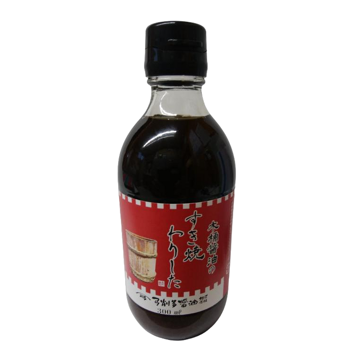 Yugeta shoyu - Sukiyaki sauce based on soy sauce in wooden barrel 300ml