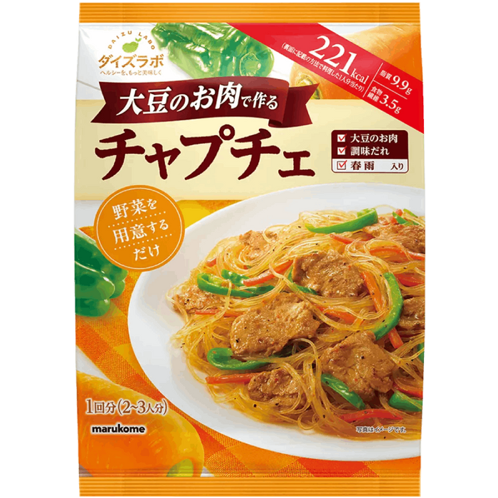 Marukome - Japchae a base de carne de soja 176g