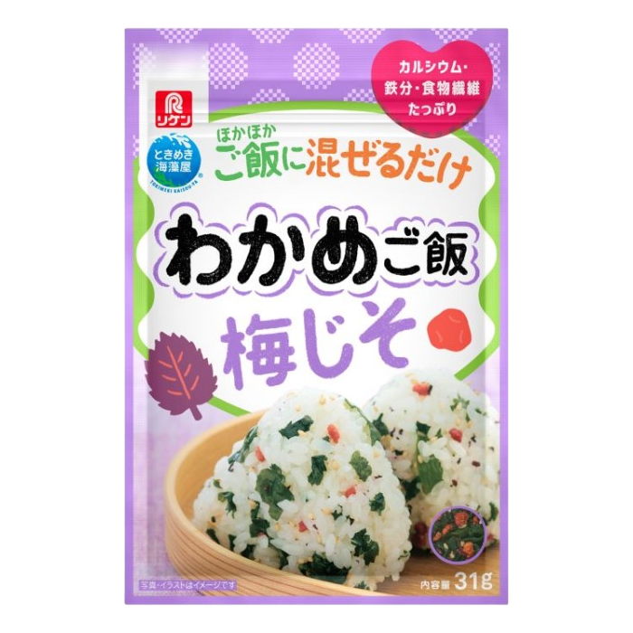 Riken - Furikake Algues wakame à la prune et au shiso rouge 31G