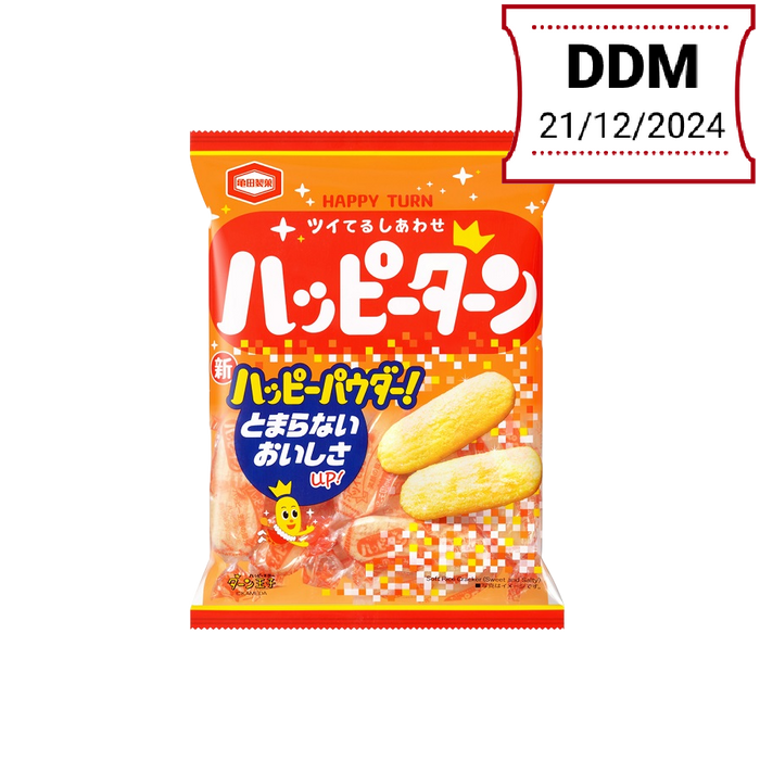 Kameda  - Galletas de arroz individuales Happy Turn 96g DDM 21/12/2024