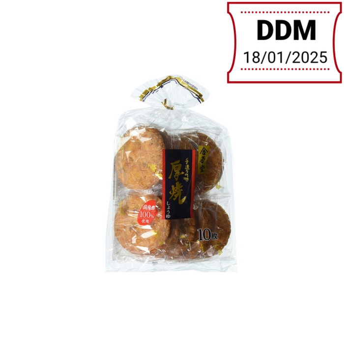 Kingodo - Senbei con salsa de soja 200 g DDM 18/01/2025