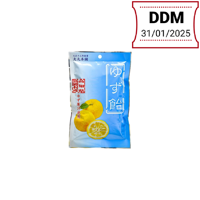 Daimaru Honpo - Dulce de yuzu 80g DDM 31/01/2025