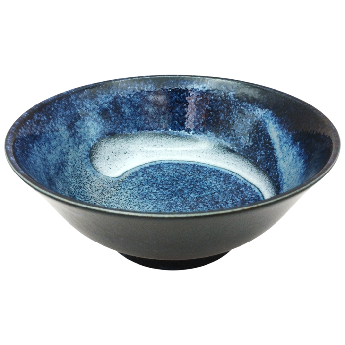 Ceramic bowl Blue 21.3 x 8.7 cm