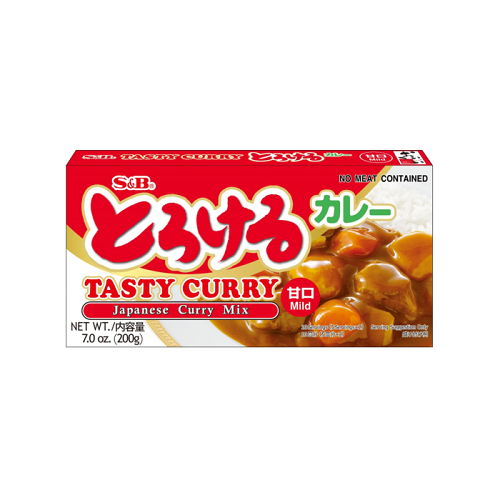 S&B Retort Golden Vegetable Curry Chukara Medium Hot 230g